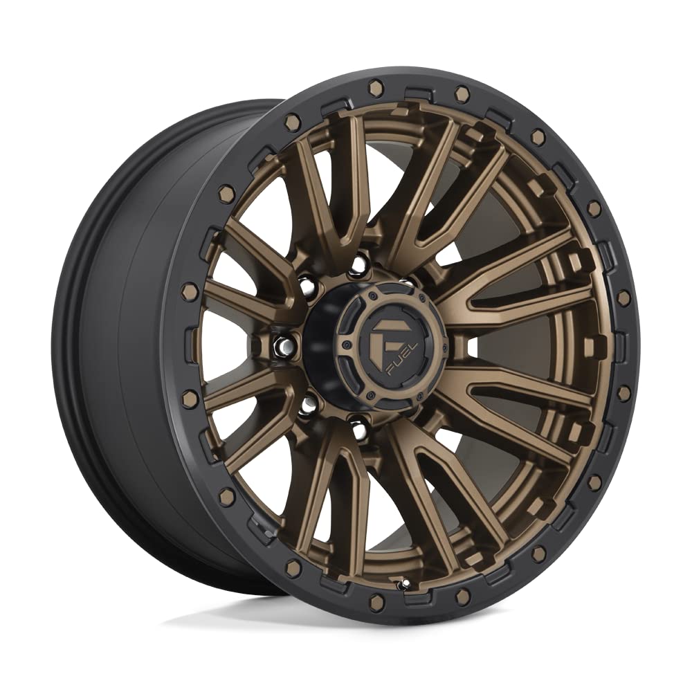 D681 REBEL FUEL OFF-ROAD 20X10, 8X180, 4.79, -18mm MATTE BRONZE BLACK BEAD RING - D68120001847