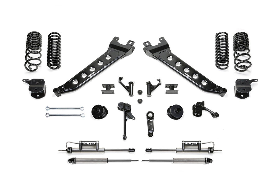 Fabtech K3156DL Lift System Radius Arm 7 in. Incl. Coil Springs Front Dirt Logic 2.25 Resi Shocks Rear Dirt Logic Shocks
