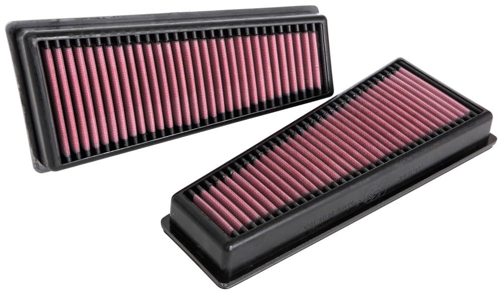 K&N Engine Air Filter: Washable, Increase Power & Acceleration, Premium, Replacement Car Air Filter: Compatible with 2018-2020 MERCEDES (S63 AMG, E63 AMG, G63 AMG, AMG GT 63) 33-3140