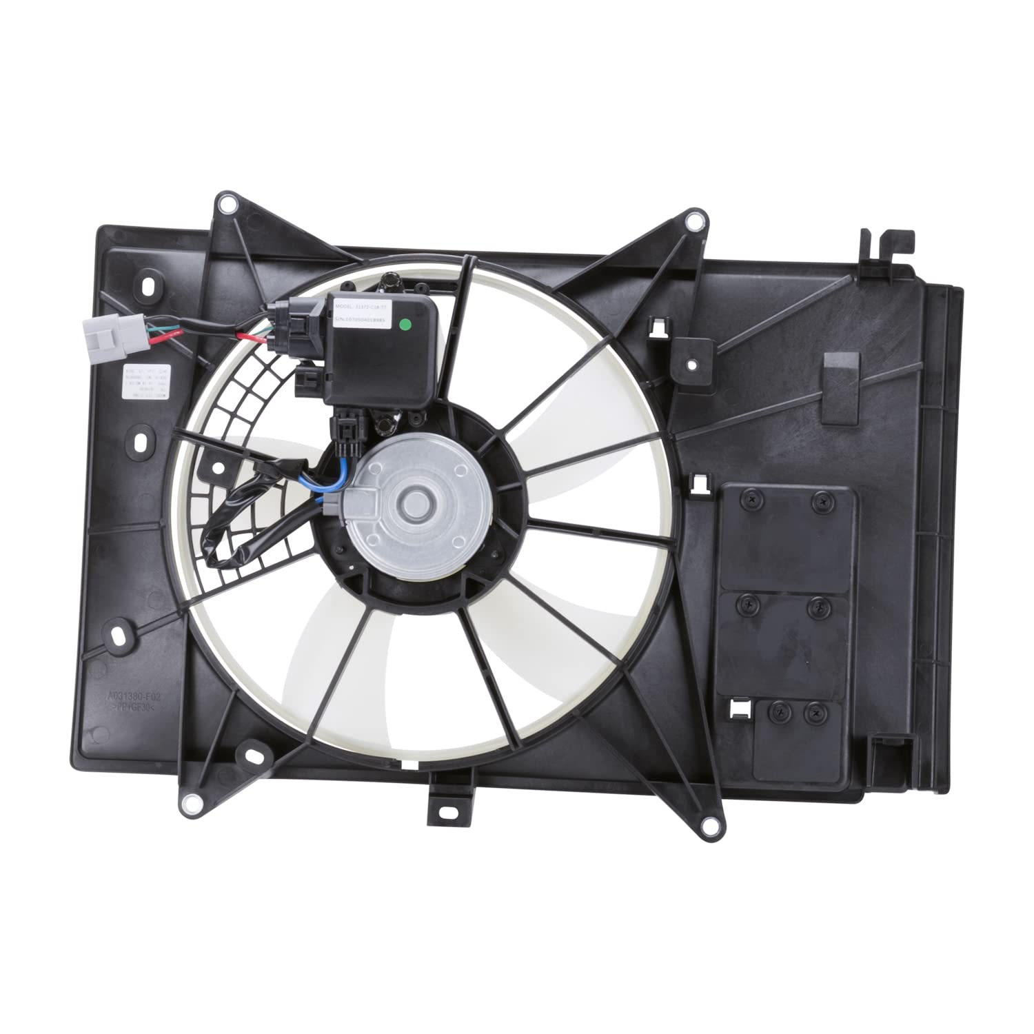 Cooling Fan Assembly TYC 624030 Compatible with 2016-2020 Mazda CX-3