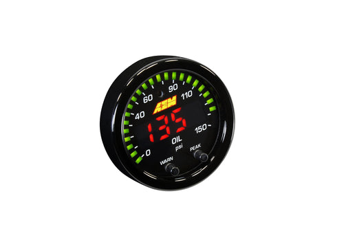 X-Series AEM 30-0307 Oil Pressure Gauge