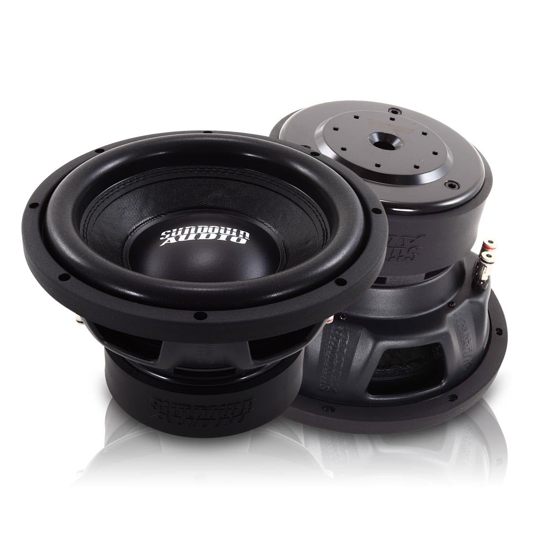 E Series v.4 Sundown Audio 10" D2 Car Subwoofer - 750W RMS / 1500W Peak, Dual 2-ohm Voice Coil, Optimized for Ported Enclosures, Deep Bass – E10v4D2