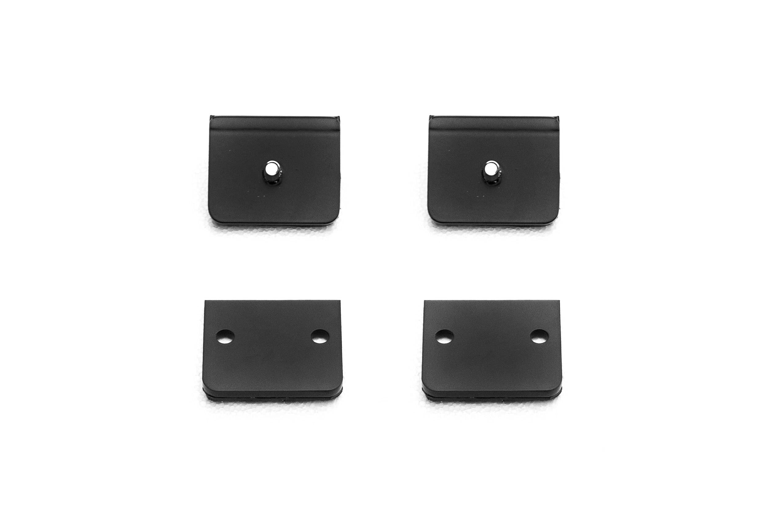 ZROADZ LED Bracket Universal Panel Clamp, Black, Mild Steel, Bolt-on, no drilling required, to mount (1) 3 Inch ZROADZ or similar style LED Pod Lights (Z390001)