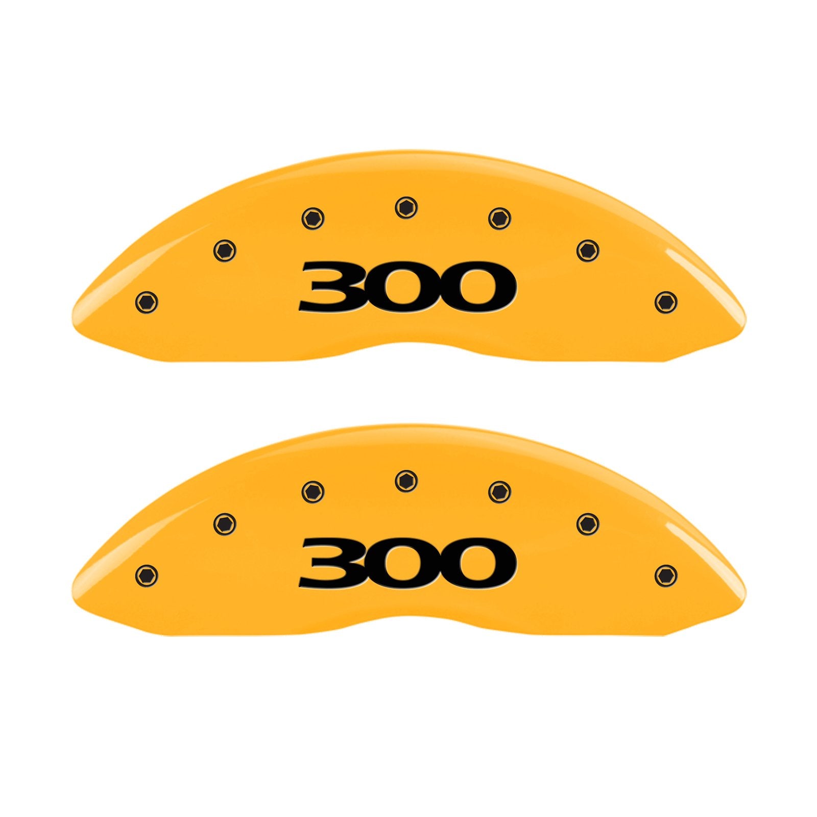 Caliper Covers MGP 32004S300YL, Yellow