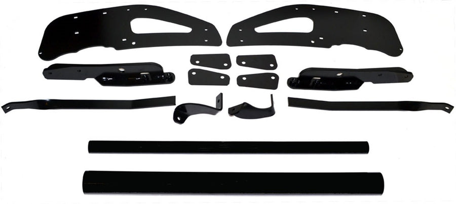 Trans4mer WARN Grille Guard, Fits: Ford Expedition (1999-2002), F150 (1999-2003), F150 Heritage (2004), F250 (1999), Black