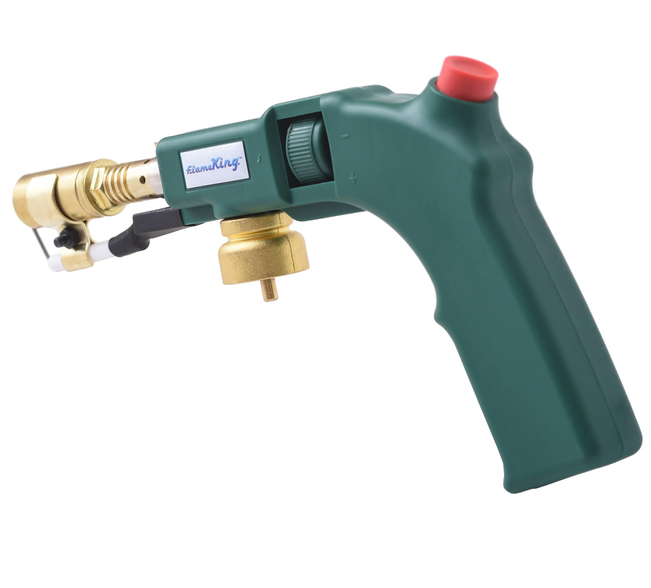 Flame King Blow Torch Propane & Mapp Gas 27,000 BTU w/ Self-Igniter for Searing, Soldering and as Fire Starter
