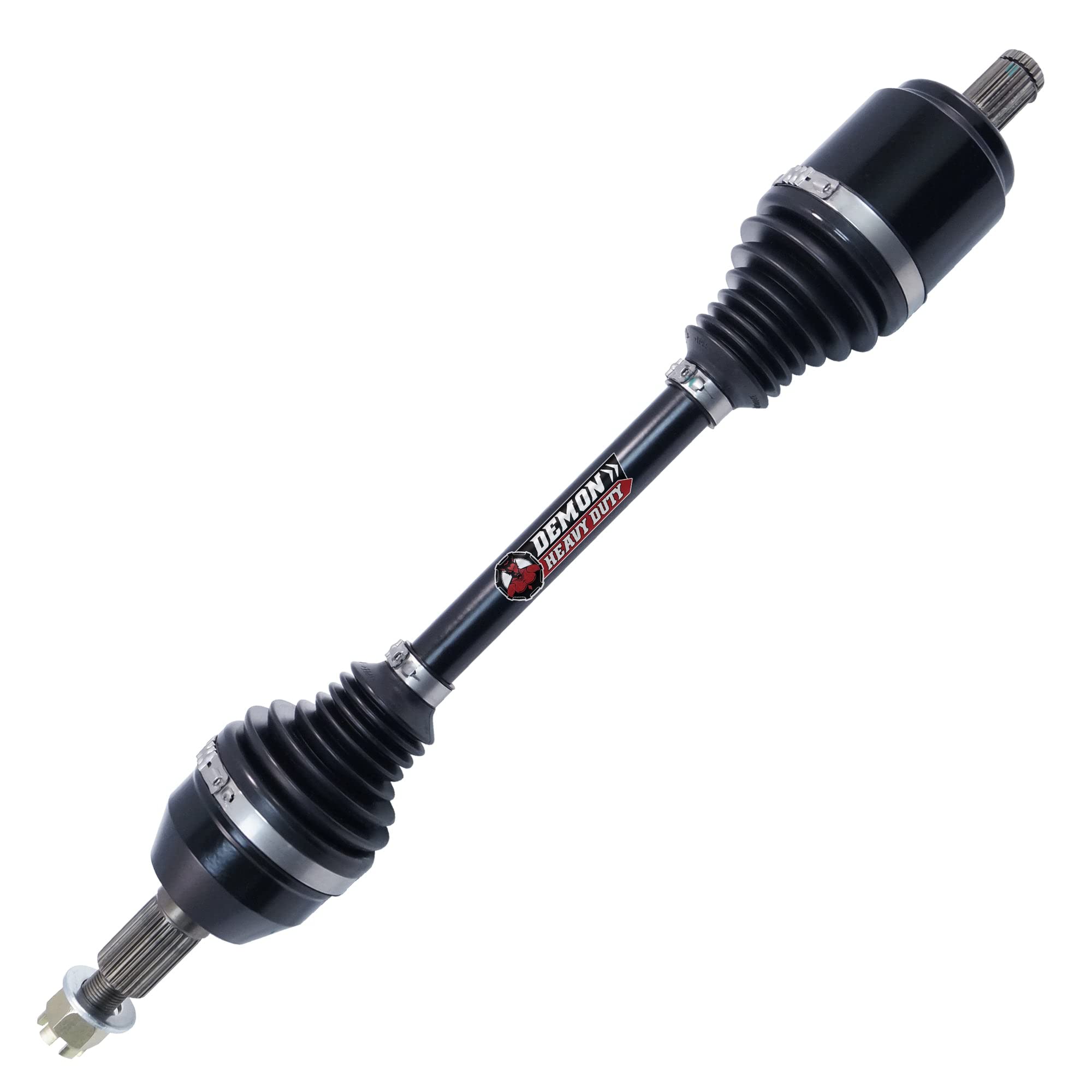 Demon Powersports Heavy Duty Rear Left/Right Axle for (2003-19) Honda TRX 650/680, Made of 4340 Chromoly Steel In Dual Heat Treated High Strength, OEM: 42250-HN8-003, 42350-HN8-003, 42220-HN8-003
