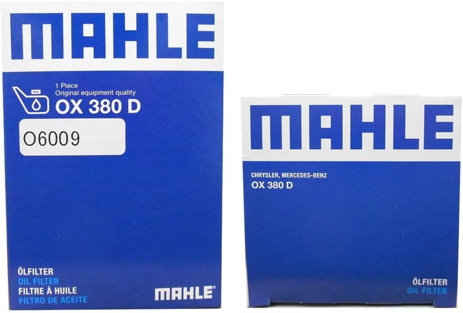 OX 380D Mahle - Oil Filter