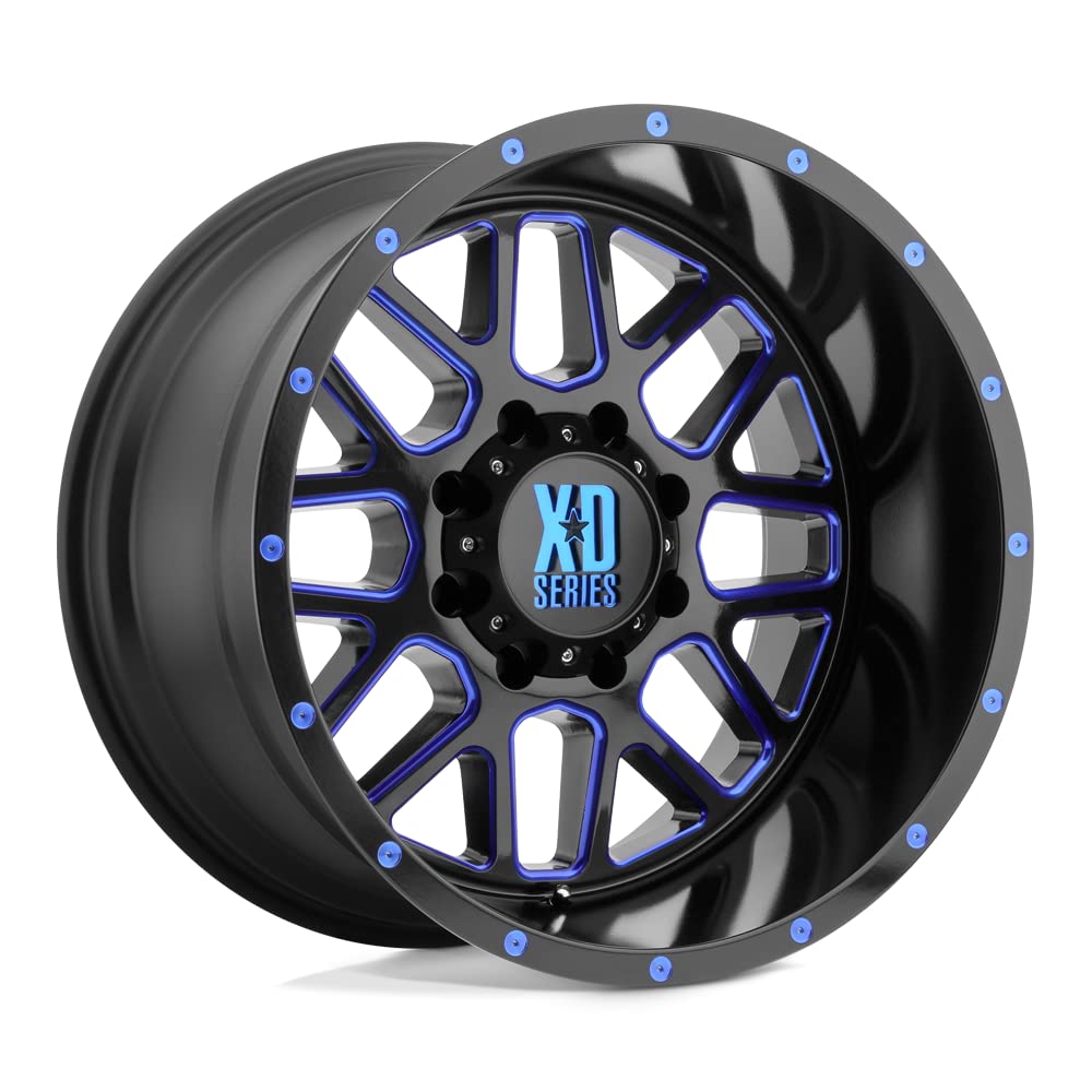 XD 18X9 XD820 5X5.0 S-BLK MILL BTCC -12MM - XD82089050912NBC
