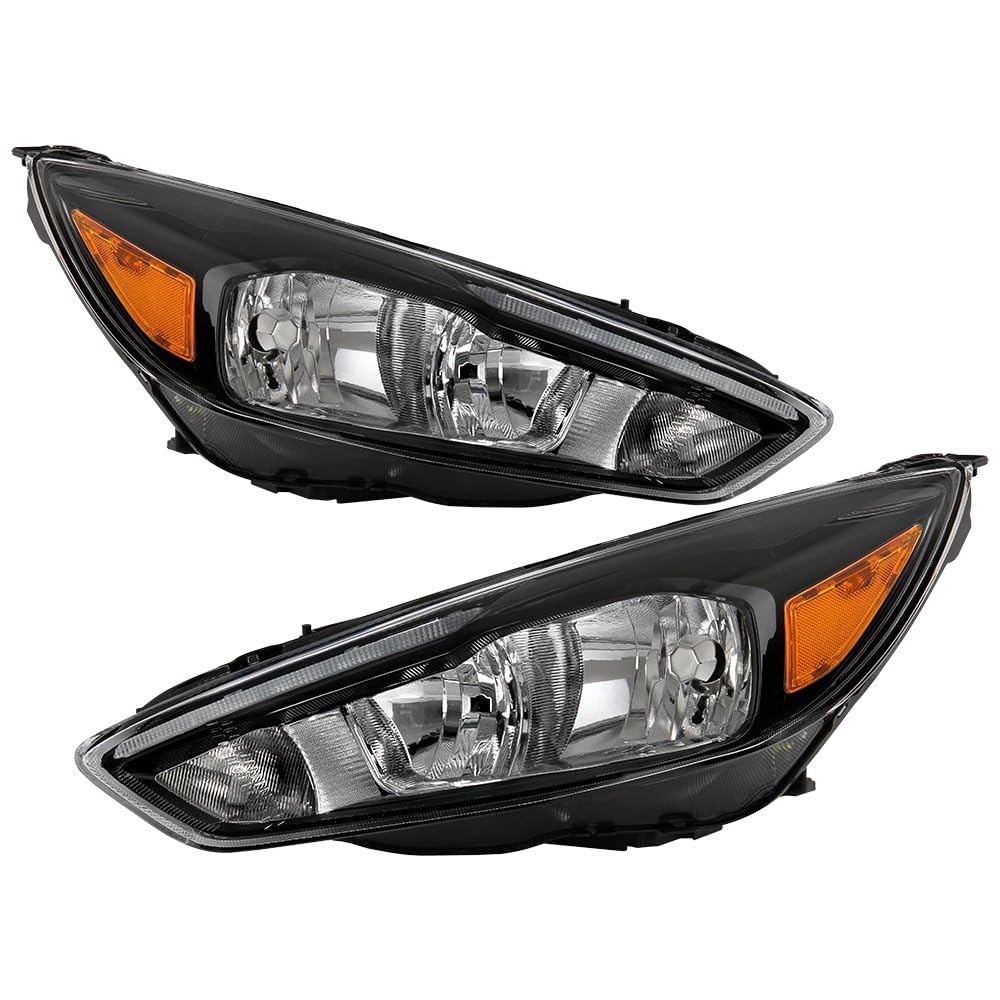 Halogen Xtune Headligths (HD-JH-FFOC15-LED-AM-BK) (POE)