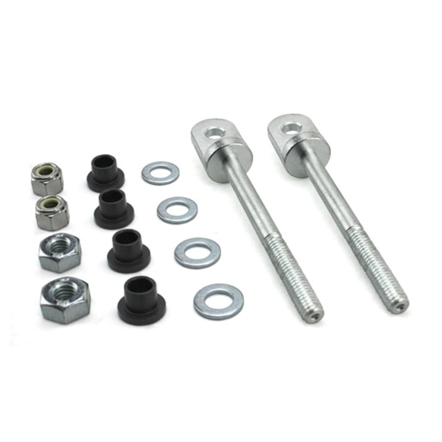 4" Swing Bolt Kit JT's Strong Arm Replacement RV Jack Stabilizer with 2 Swing Bolts, 4 Washers, 2 Nuts, Secure, Stable RV Leveling, Easy Installation - 314596