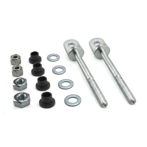 4" Swing Bolt Kit JT's Strong Arm Replacement RV Jack Stabilizer with 2 Swing Bolts, 4 Washers, 2 Nuts, Secure, Stable RV Leveling, Easy Installation - 314596