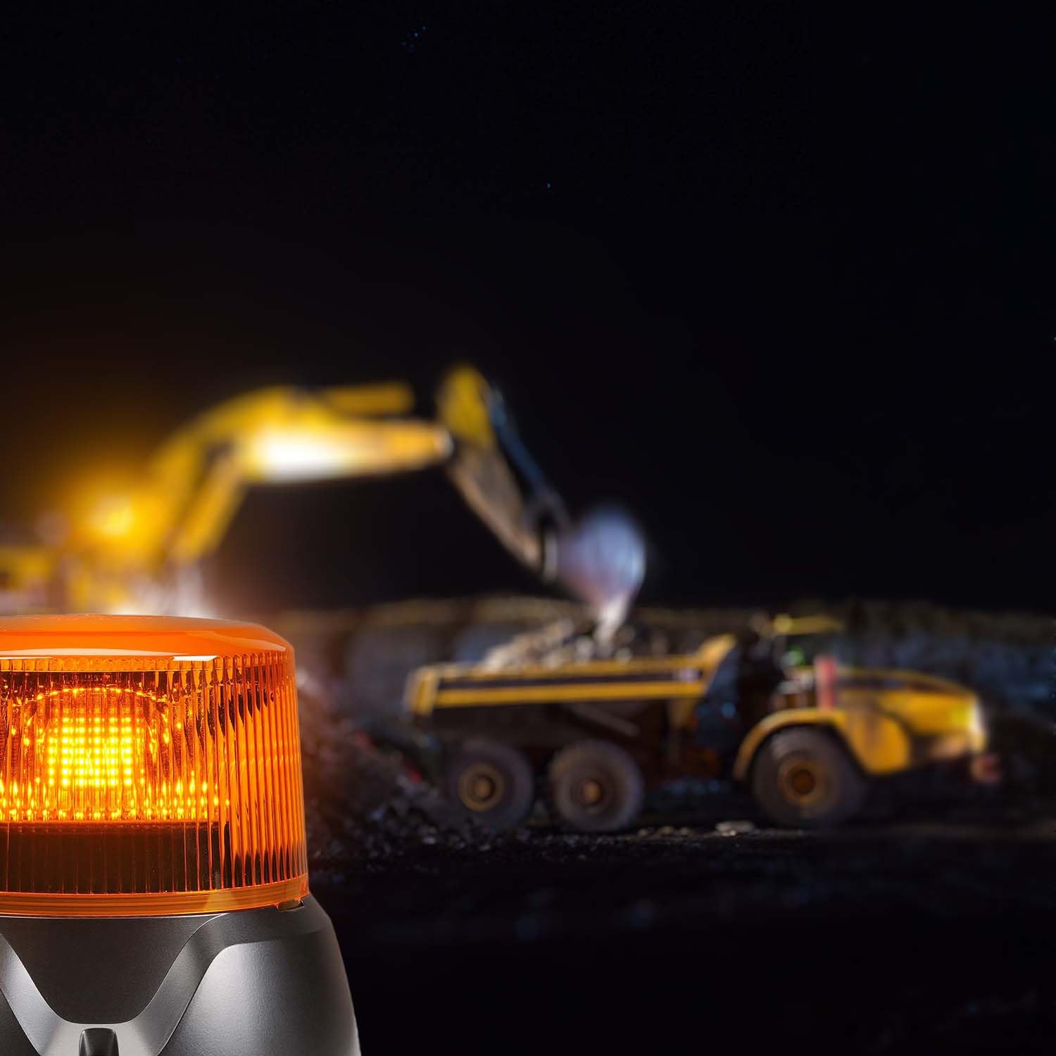 Tremor Vision X Lighting 12/24V HD Beacon Amber Flange