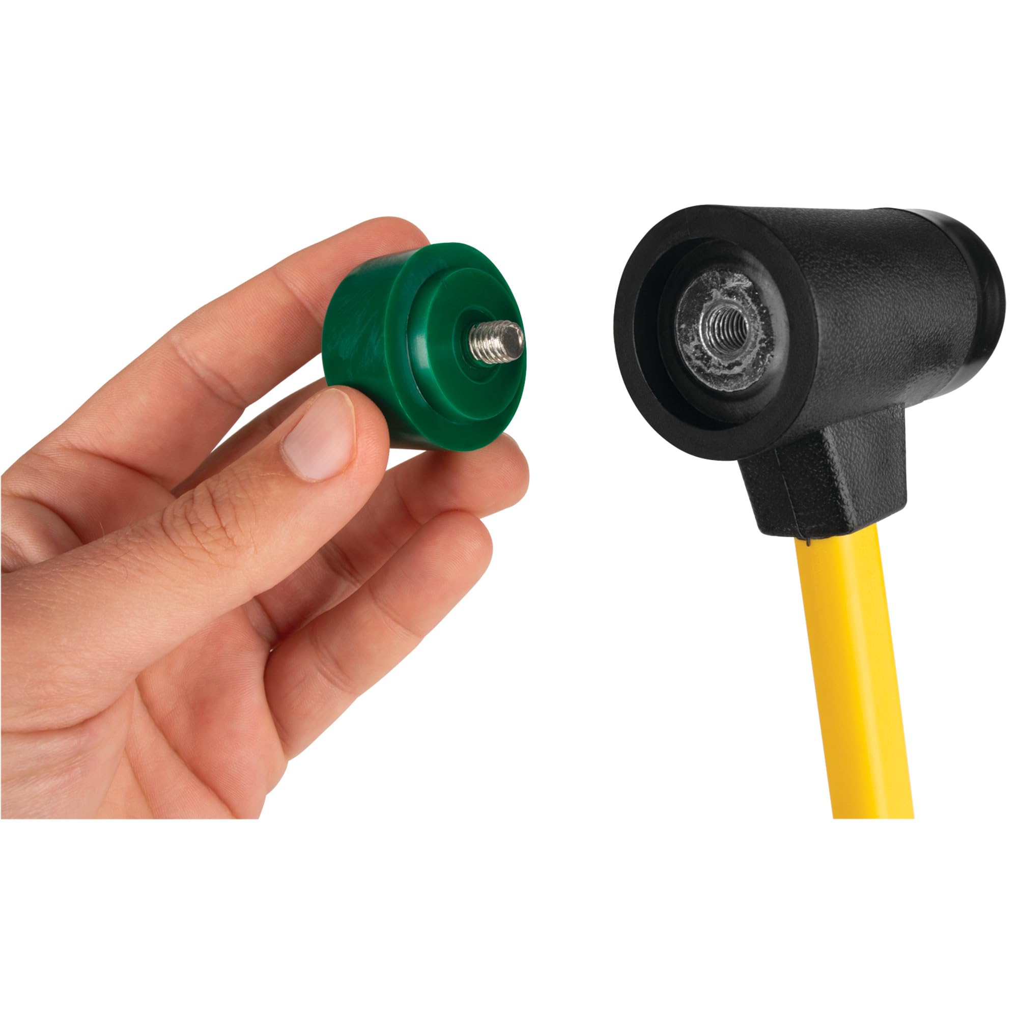 M7215 Performance Tool Soft/Medium/Hard Plastic Head Hammer with Carbon Steel Head and Fiberglass Handle for Surface Protection and Comfortable Use