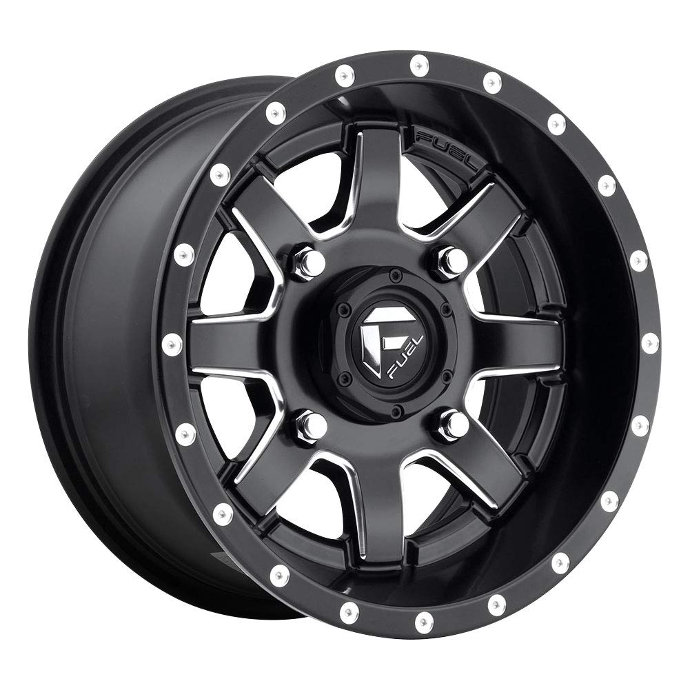 Maverick Fuel Utv 15x7 4x137 13et Matte Black Milled Wheel