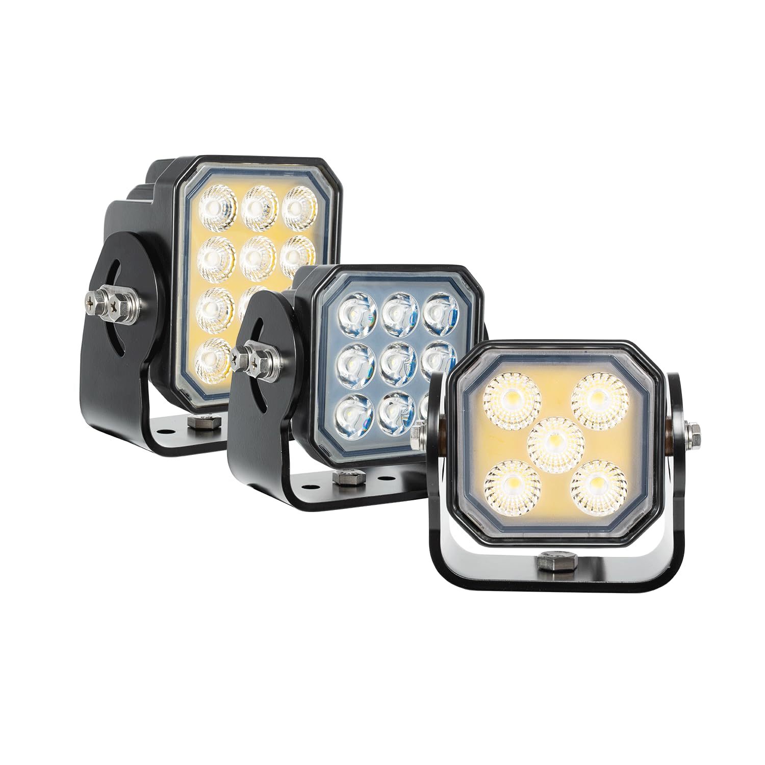 Vision X Lighting Work Light Prospector 5 Seven WATT LEDs Black HOUSING 10 Degree Beam