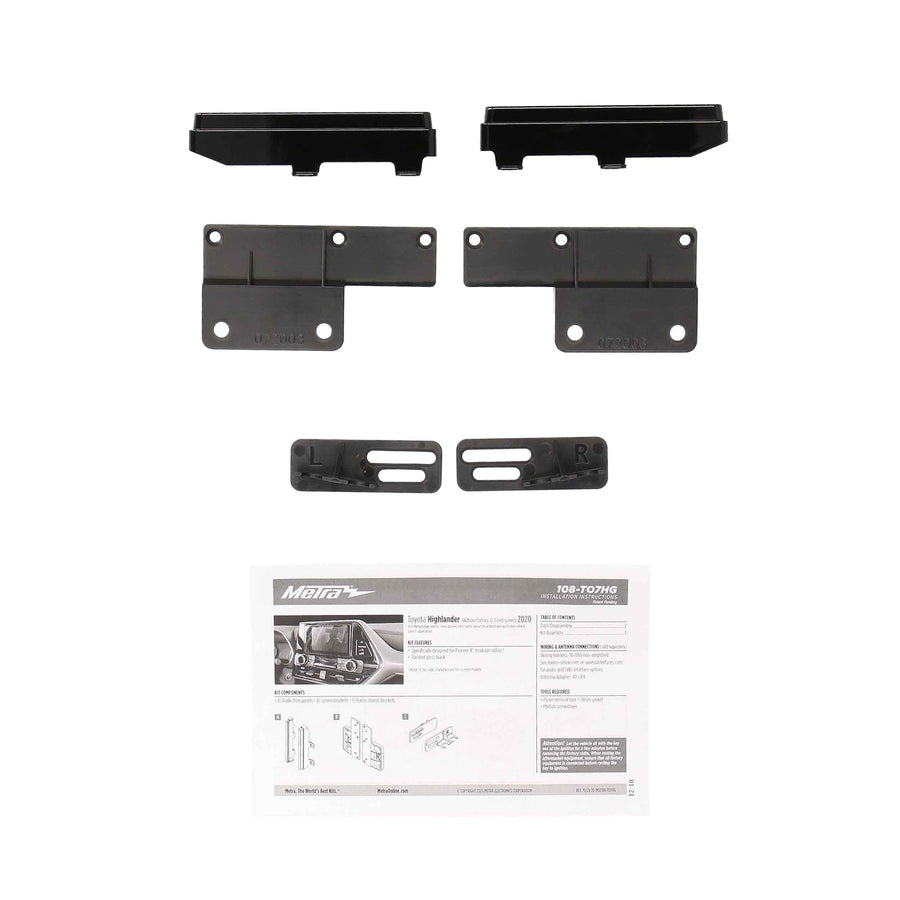 Toyota Highlander Metra 108TO7HG 2020-Up (w.o Fact Nav)