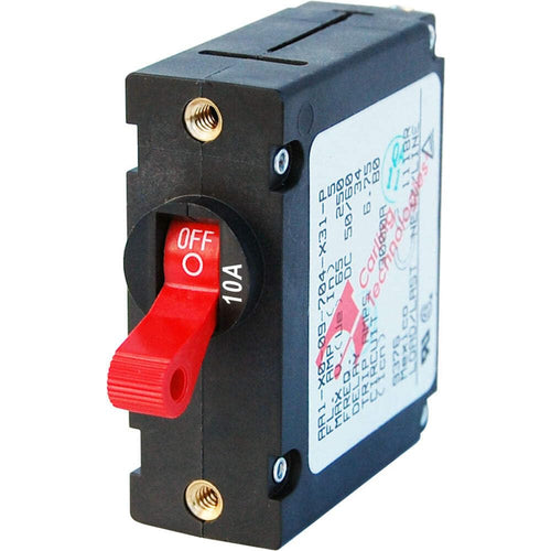 7205B-BSS Blue Sea Circuit Breaker AA1 10A Red (10EA)