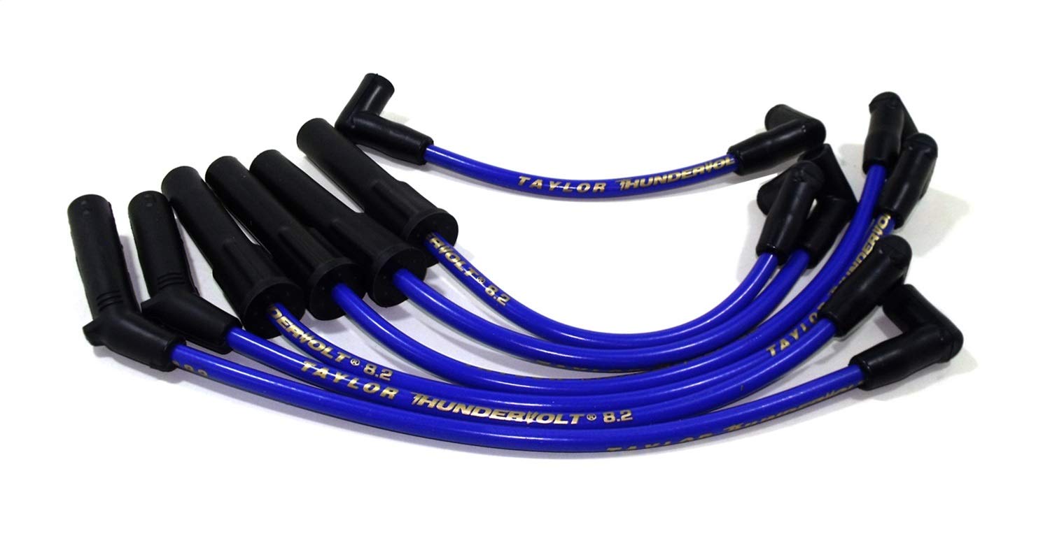Thundervolt 8.2 Taylor Cable custom 6 cyl blue