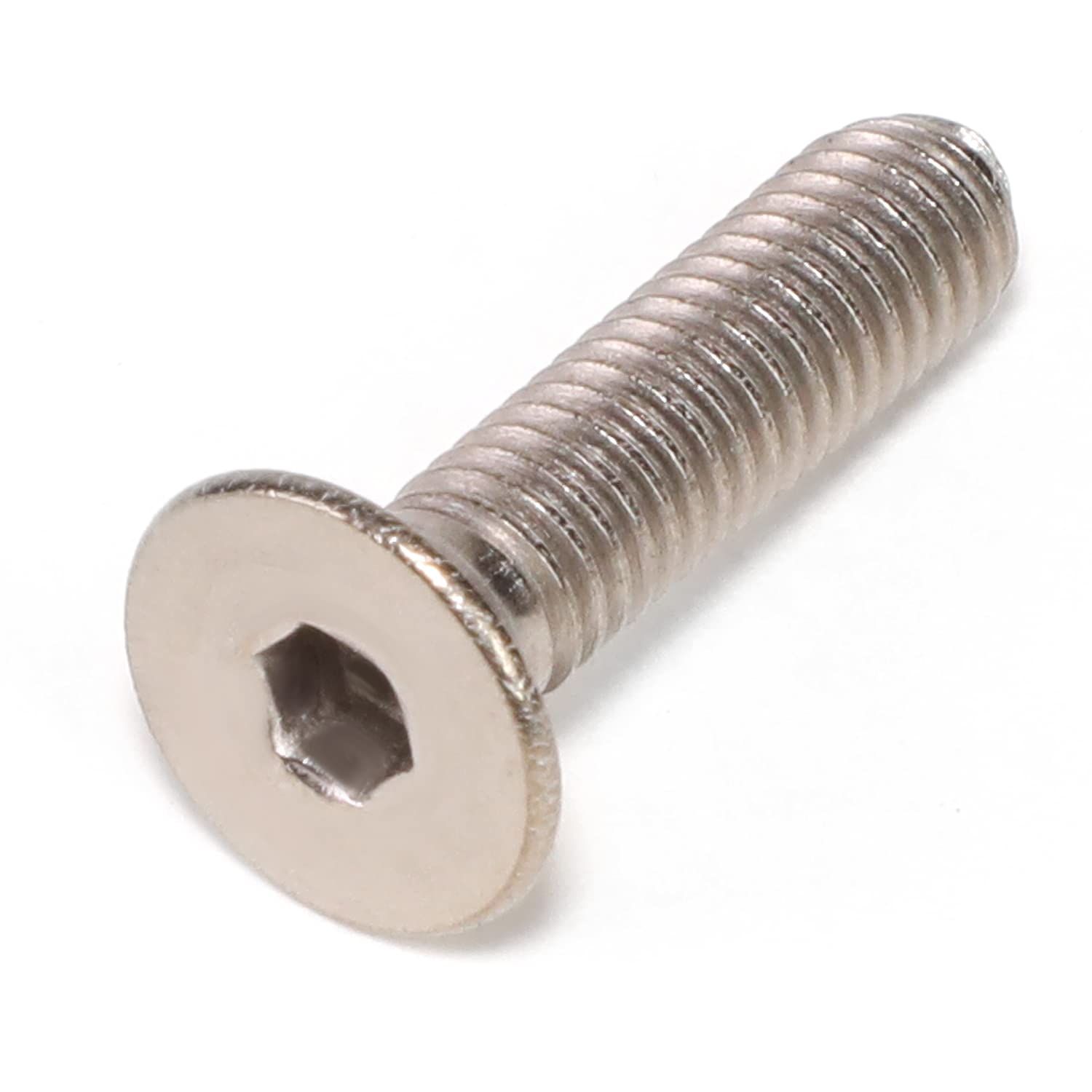 NRG Innovations 6-pcs NRG-SWS-100TI Conical Flat Steering Wheel Horn Button Screw/Bolt Kit,M5 X 0.8 X 12mm