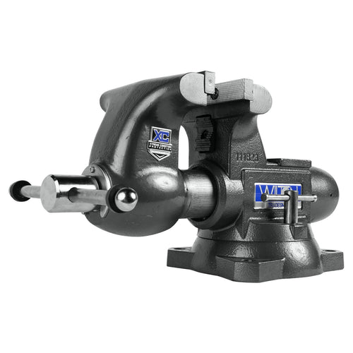 Wilton XC Tradesman Bench Vise, 6-1/2" Jaw Width, 6" Max Jaw Opening, 4" Throat (Model 1765XC)