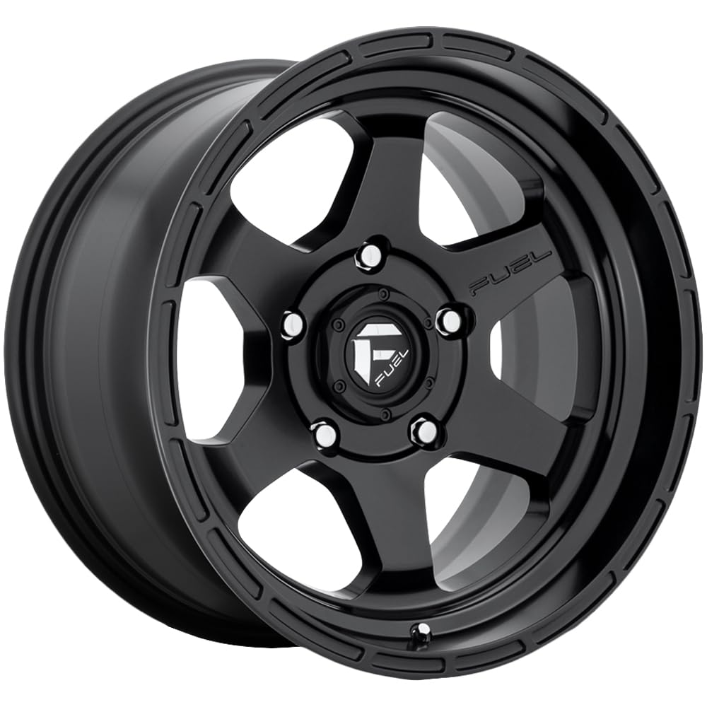 D664 SHOK FUEL OFF-ROAD 18X9, 5X5.0, 5.04, 1mm MATTE BLACK - D66418907550