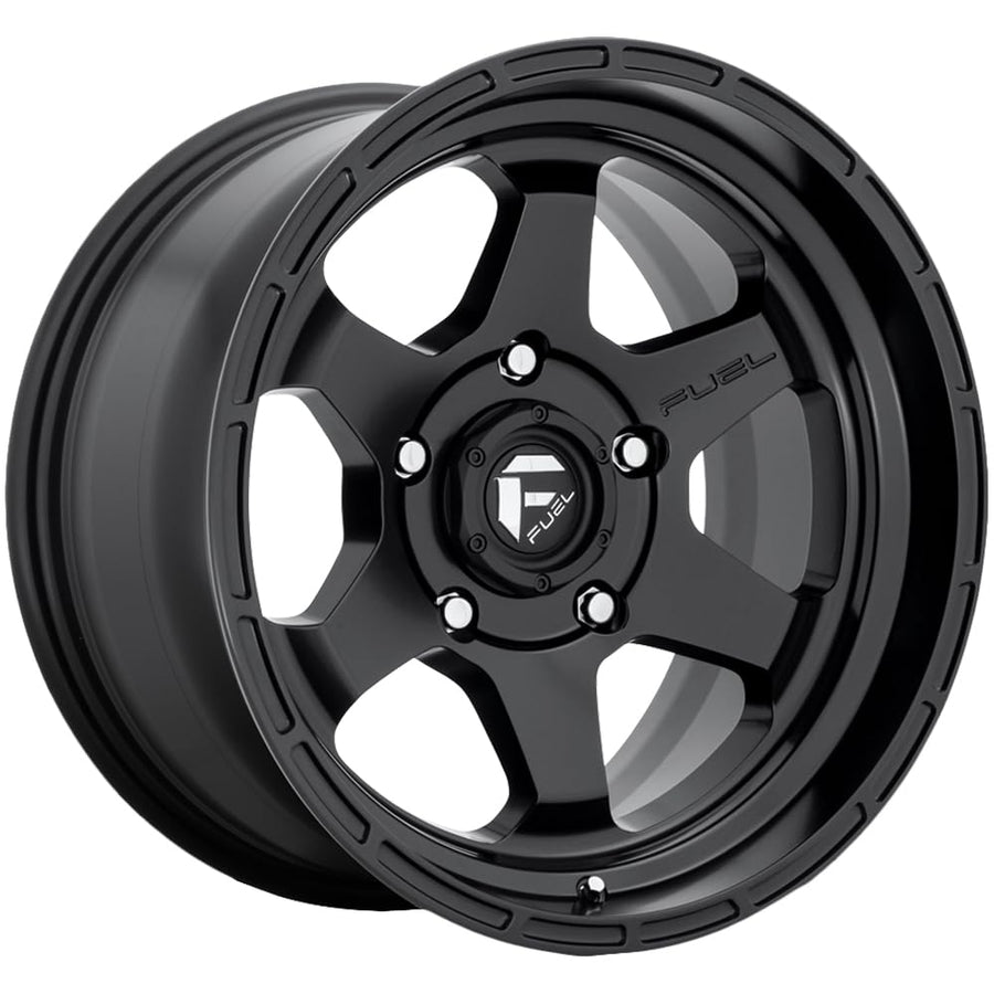 D664 SHOK FUEL OFF-ROAD 18X9, 5X5.0, 5.04, 1mm MATTE BLACK - D66418907550