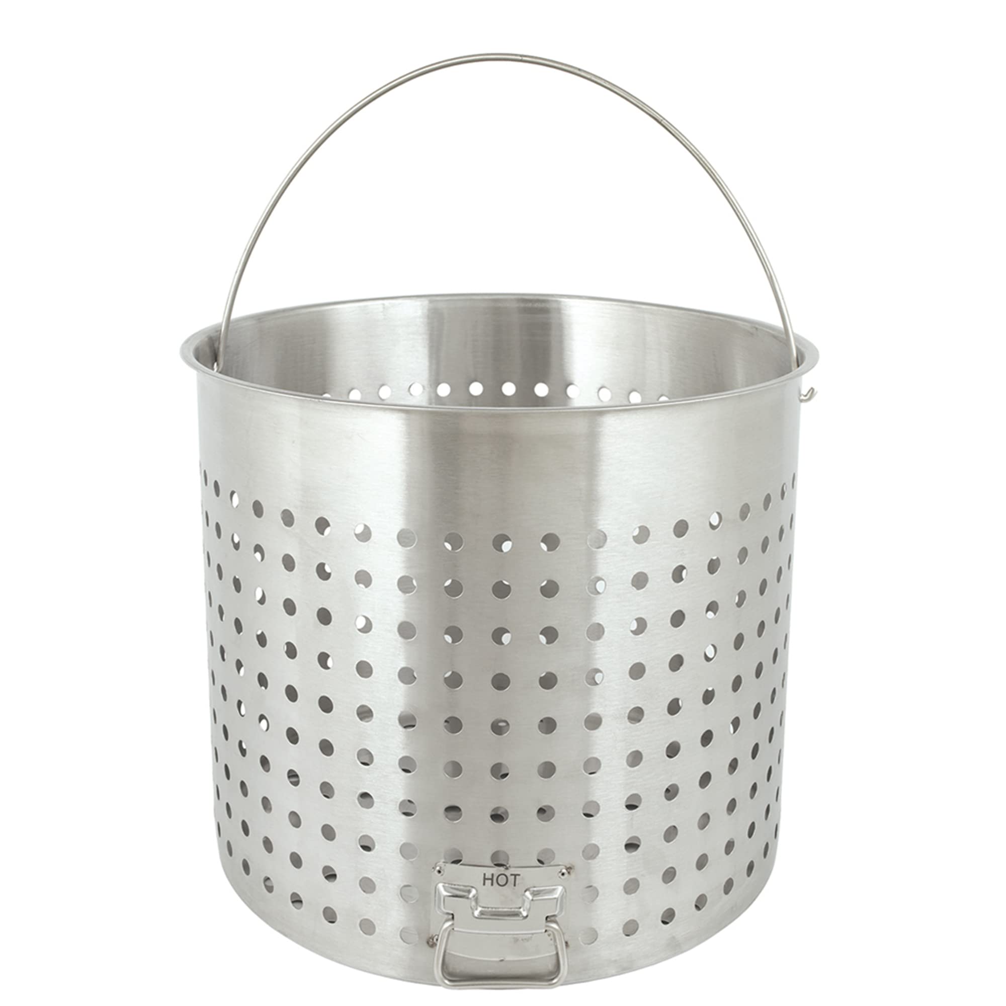 Bayou Classic 162-qt Stainless Basket w/ Helper Handle Perfect Addition to Classic Bayou 162-qt Stockpots