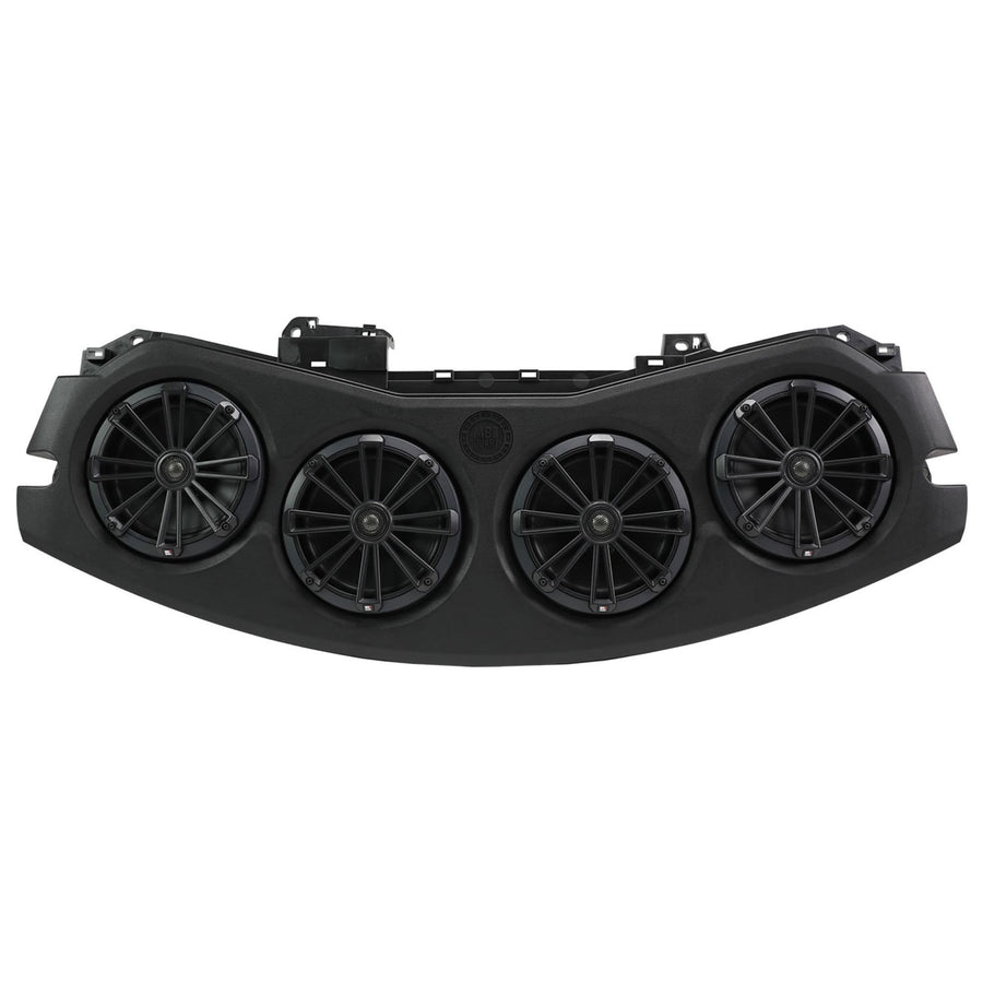 MB Quart Soundbar Rear with 8-Inch Coaxial Speakers, Titanium Tweeters, RGB Light - Compatible with Jeep Gladiator (JT) 20-23 & Wrangler (JL) 18-23