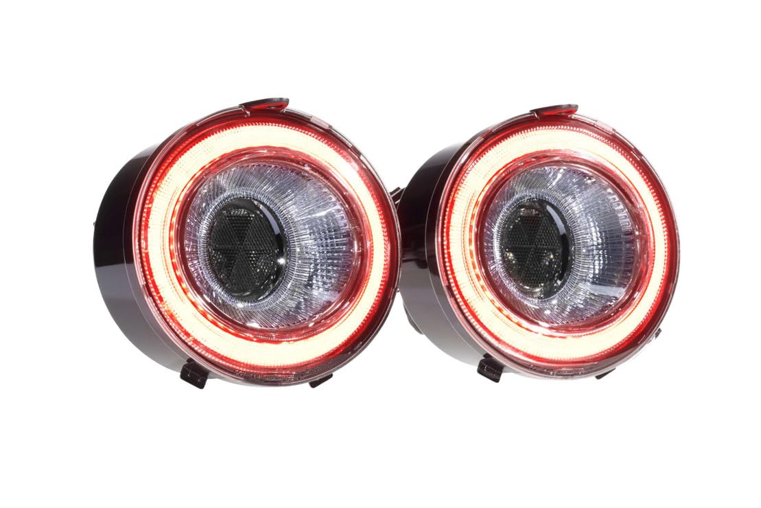 Morimoto XB LED Taillights Chevrolet Corvette Fits 05-13, Plug and Play Taillight Assemblies (Smoked)