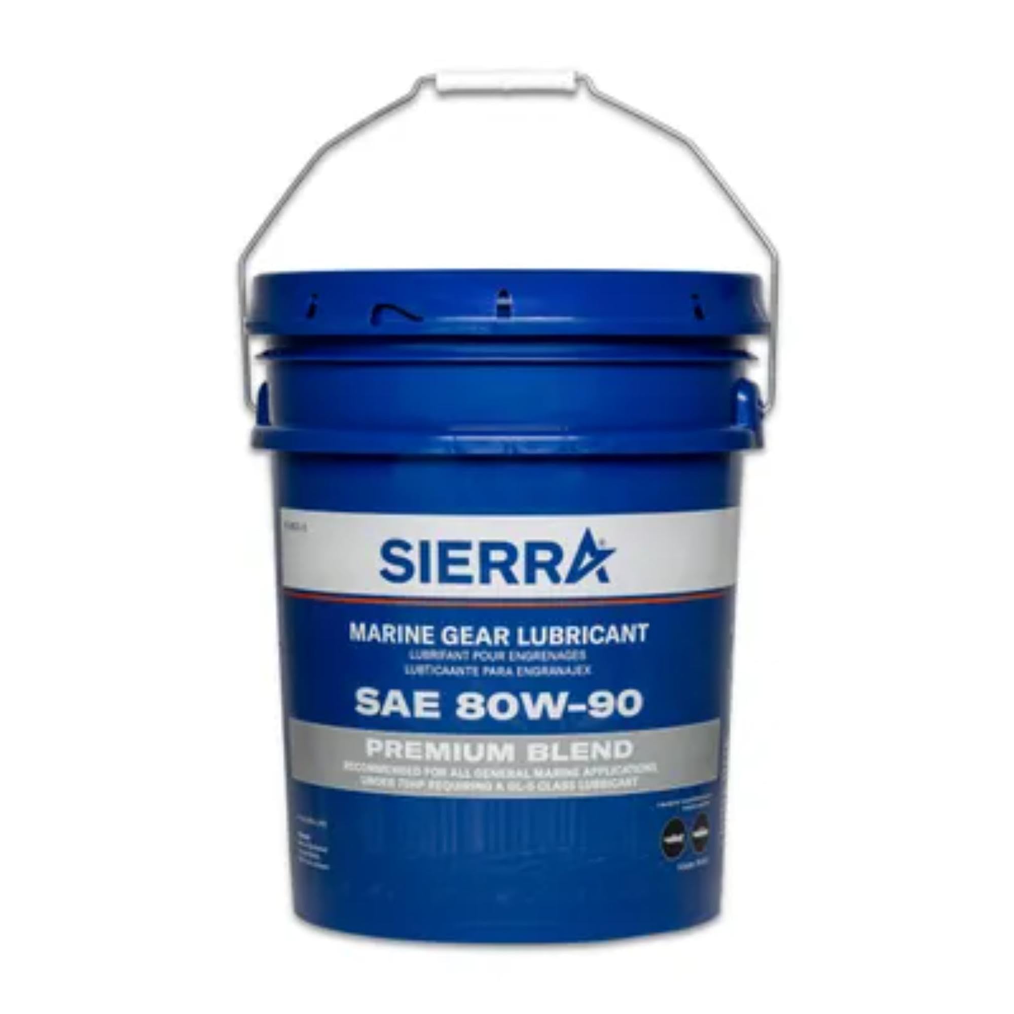 18-9600-5 Sierra International Premium Lower Unit Gear Lube - 5 Gallons, white