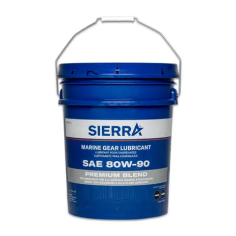 18-9600-5 Sierra International Premium Lower Unit Gear Lube - 5 Gallons, white