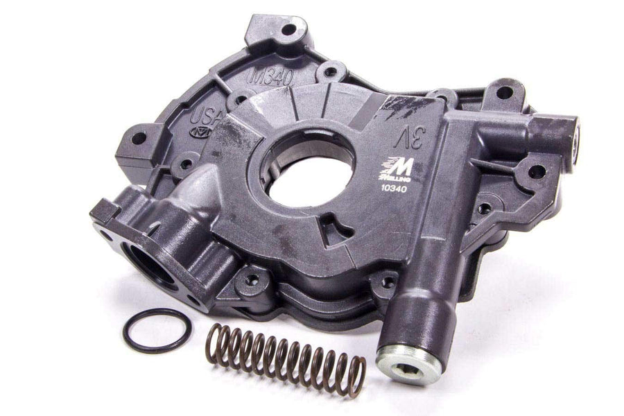 Melling Oil Pump, Internal, Wet Sump, High Pressure, Standard Volume, 15/16 in Inlet, Ford Modular, Each