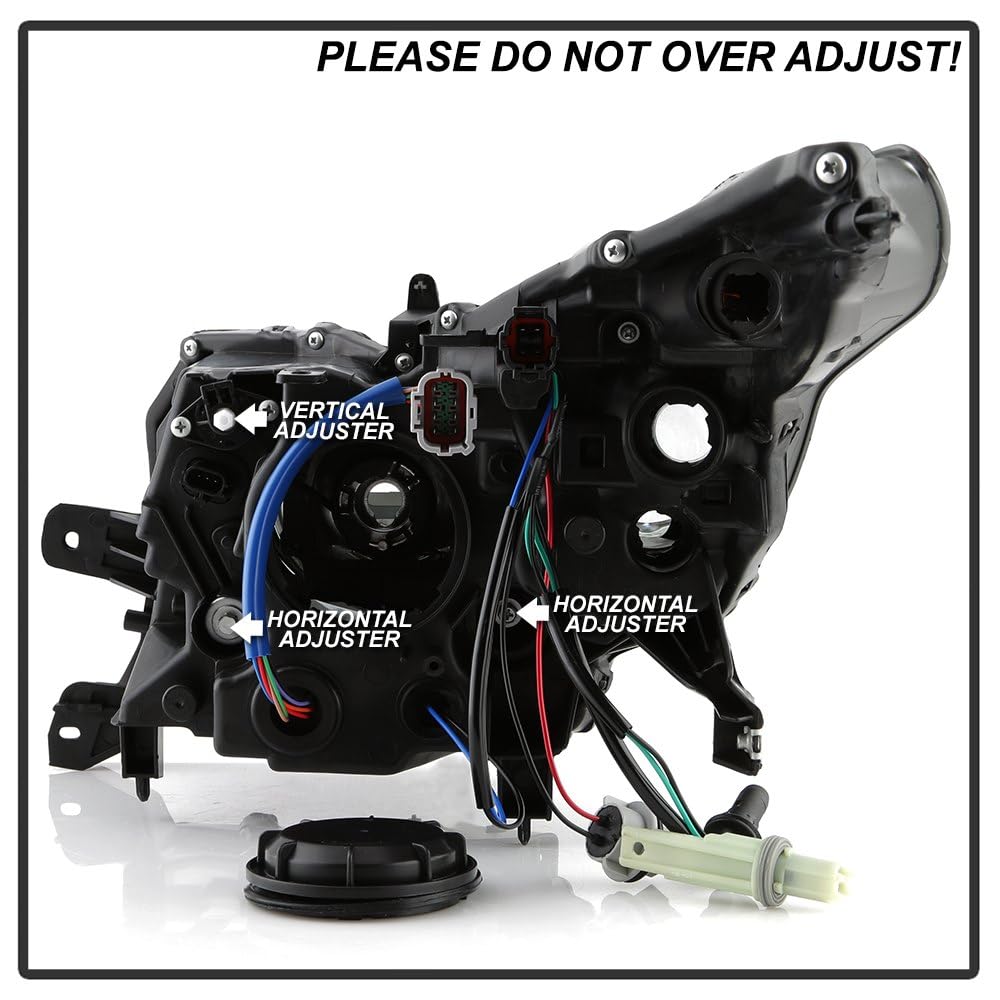 Infiniti FX37 FX35 FX50 Spyder (OE) 09-17 HID w/AFS (w/o Sport Pkg; 20/21 Wheels) Headlight - Low Beam-D5S(Not Included) ; High Beam-D5S(Not Included) ; Signal-PWY24W(Included) - OE Right