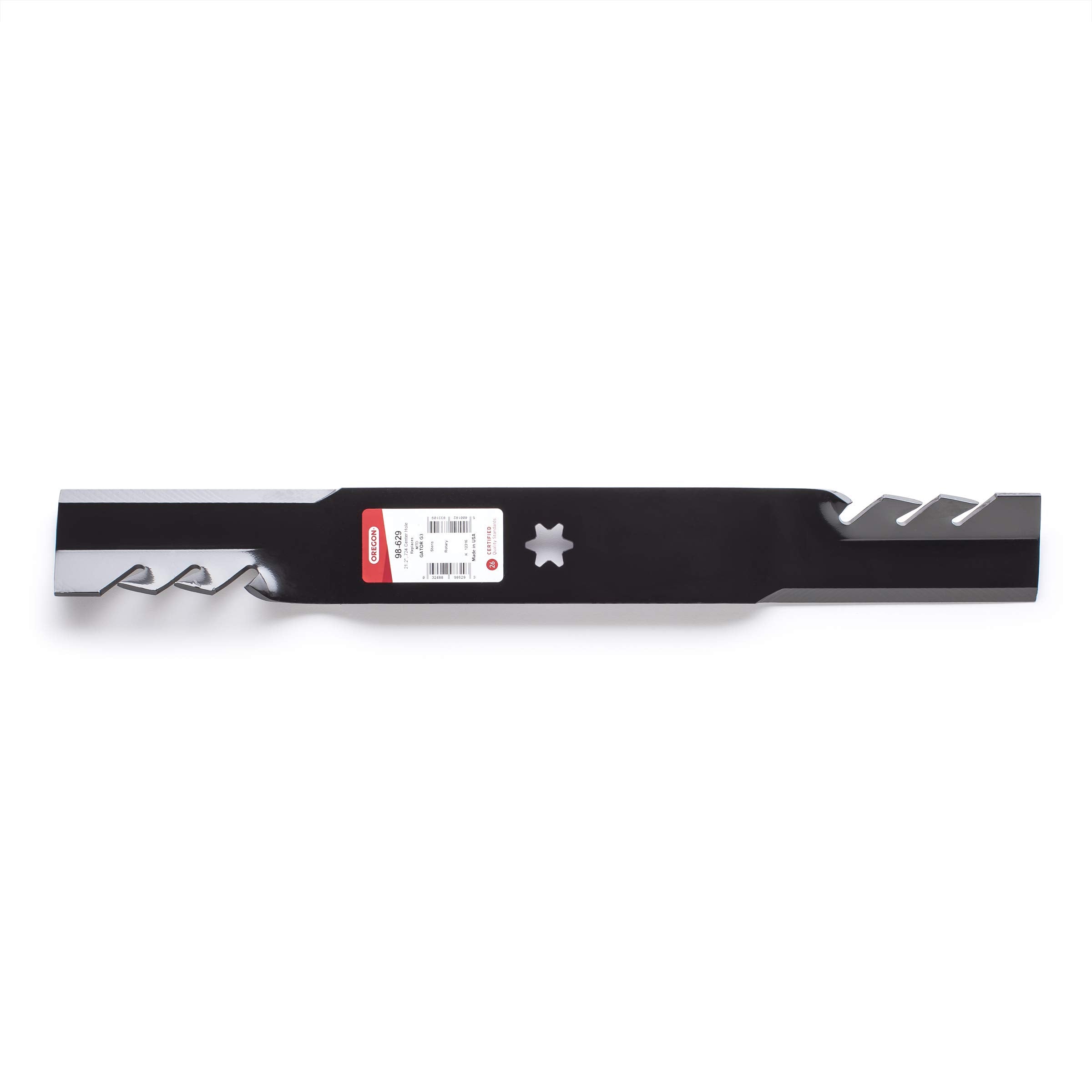 Oregon Gator G3 98-629 Lawn Mower Blade, 21-3/16-Inch, Replaces MTD, Troy-Bilt, Cub Cadet
