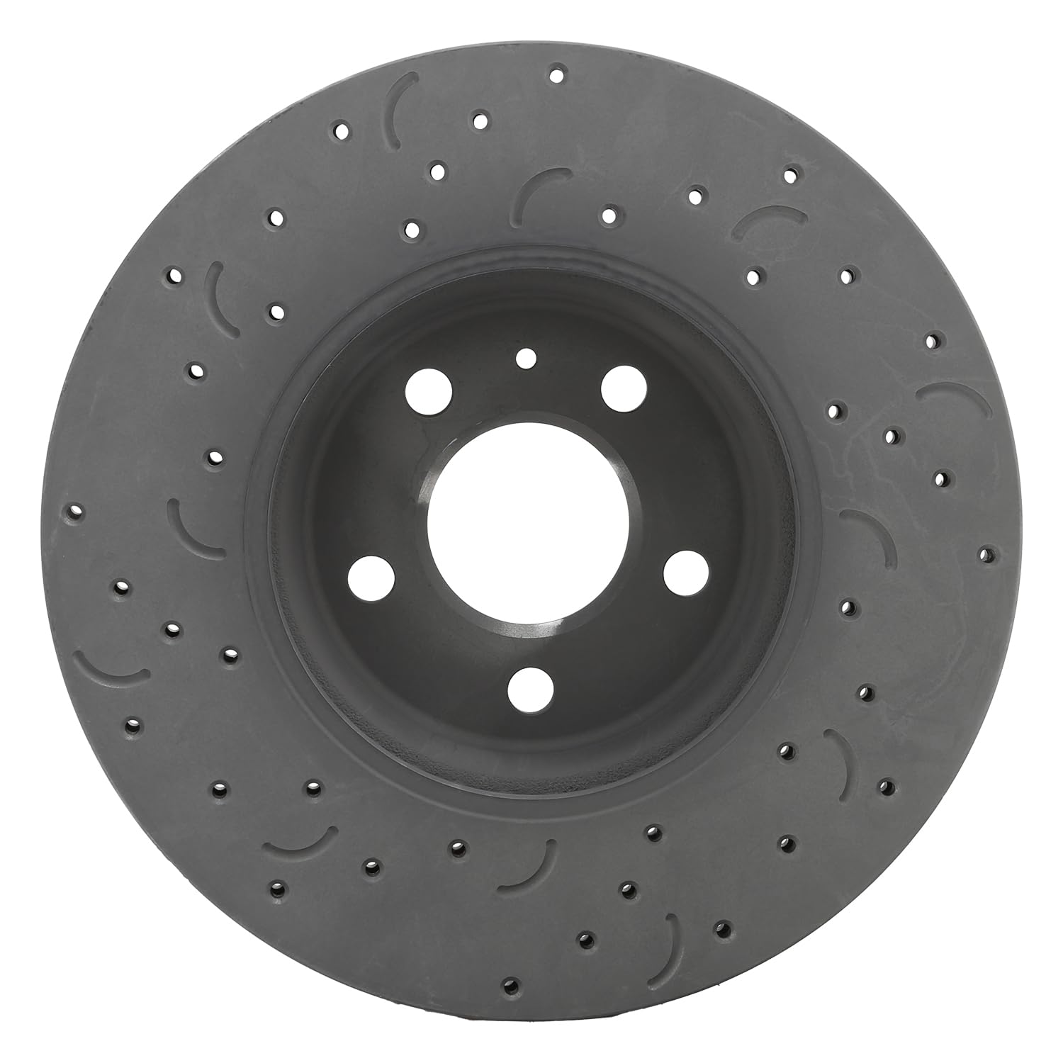 Hawk Performance Cross-Drilled and Slotted HTC4852 Talon Rotors