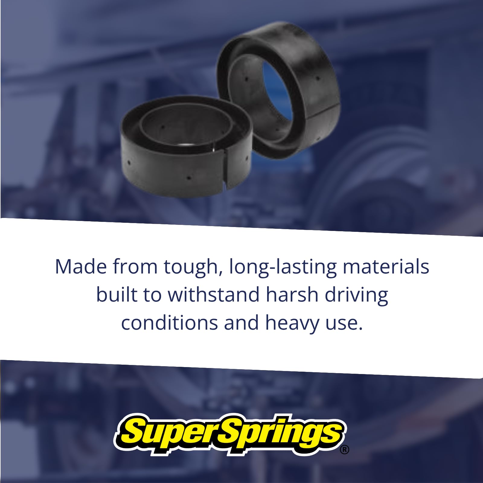 CSS-1094 SuperSprings | SumoSprings Coil for various applications | 0.94 inch inner wall height, Black