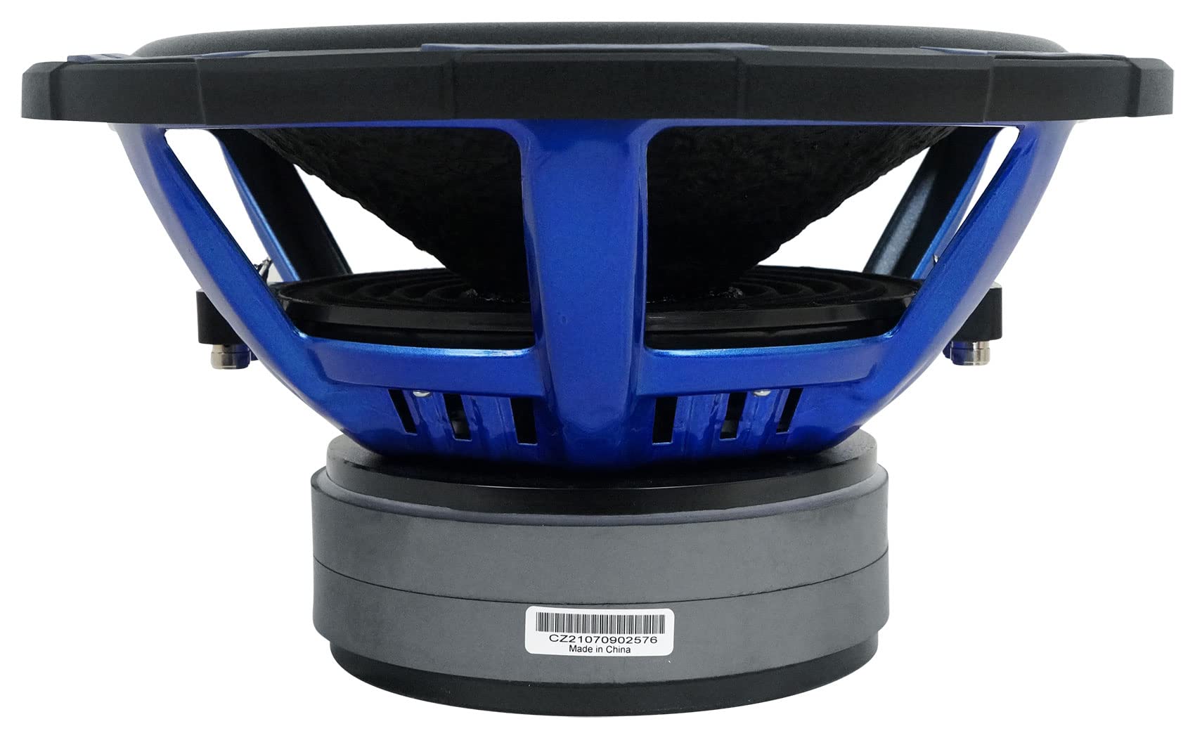 MOFOS-12D2 Power Acoustik 12" Dual 2 Ω 1200W RMS Subwoofer, Black