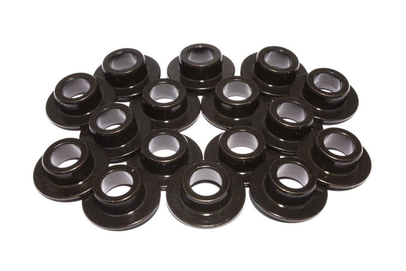 7 Degree COMP Cams Steel Retainer Set of 16 11/32" Valve w/ 26915/26918 Beehive Springs, Black