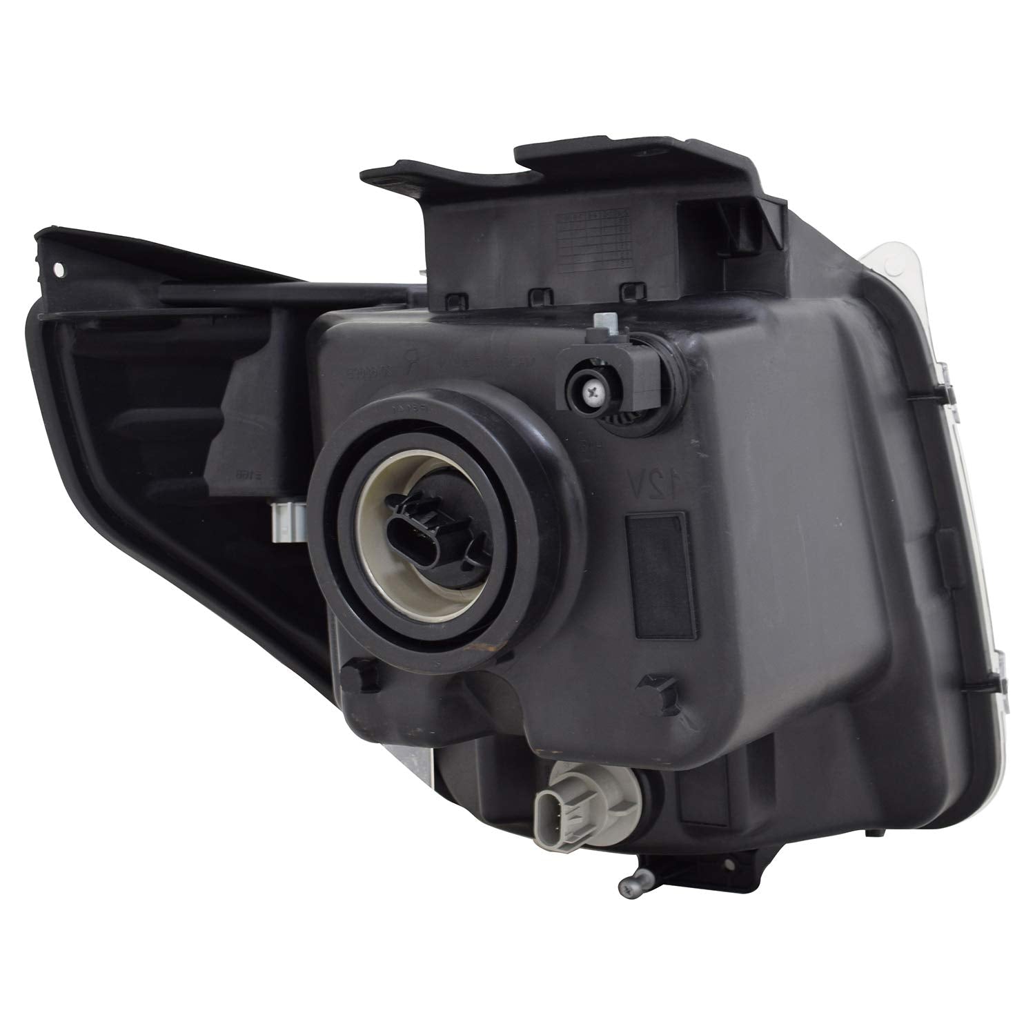 Left TYC Headlight Assembly Compatible with 2007-2011 Dodge Nitro