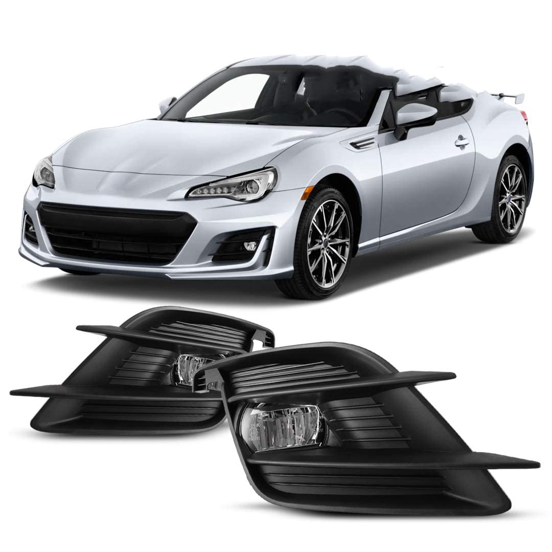 Winjet Integrated LED Fog Lights WJ30-0519-09 Pair Set Kit Wiring LH RH for 2017-2018 Subaru BRZ