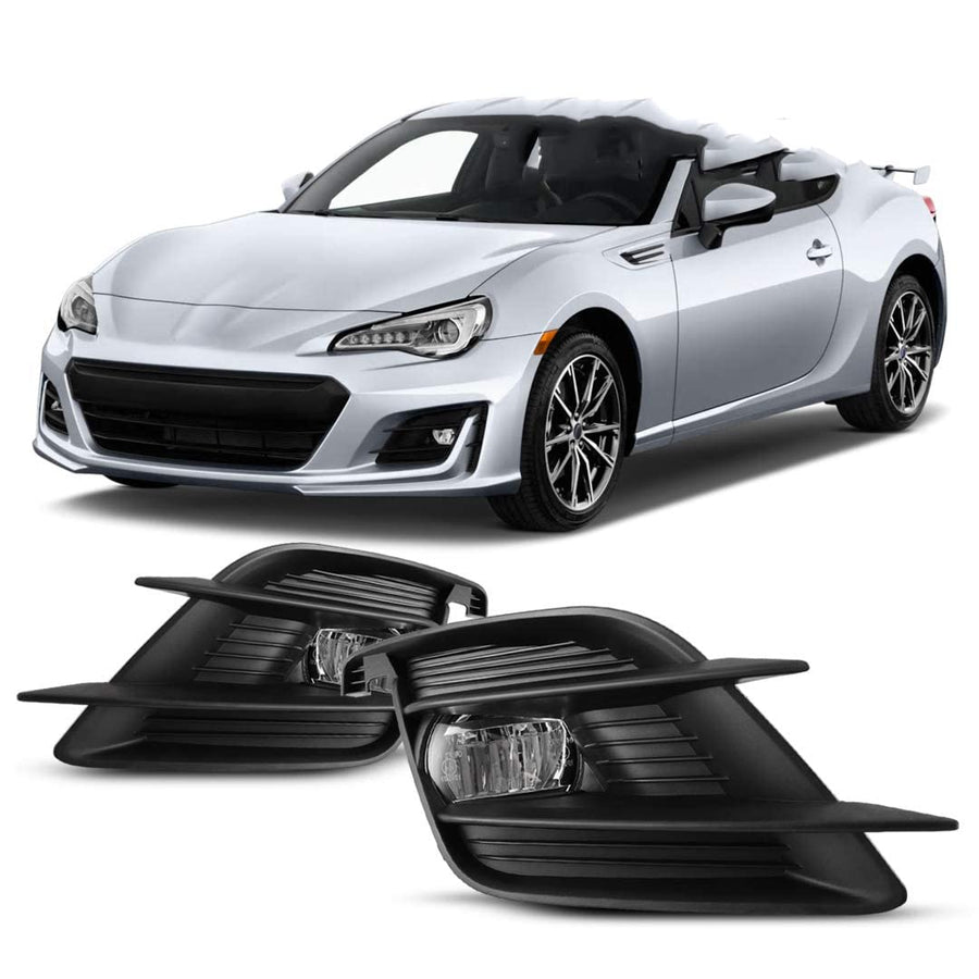 Winjet Integrated LED Fog Lights WJ30-0519-09 Pair Set Kit Wiring LH RH for 2017-2018 Subaru BRZ