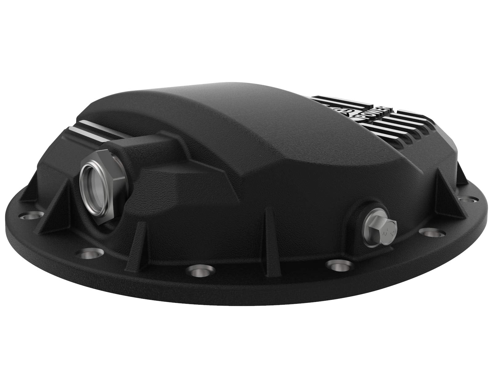 Pro Series aFe POWER Rear Differential Cover Black w/Machined Fins - #46-71140B - GM Gas Trucks/SUV's 19-24 (GMCH 9.5)
