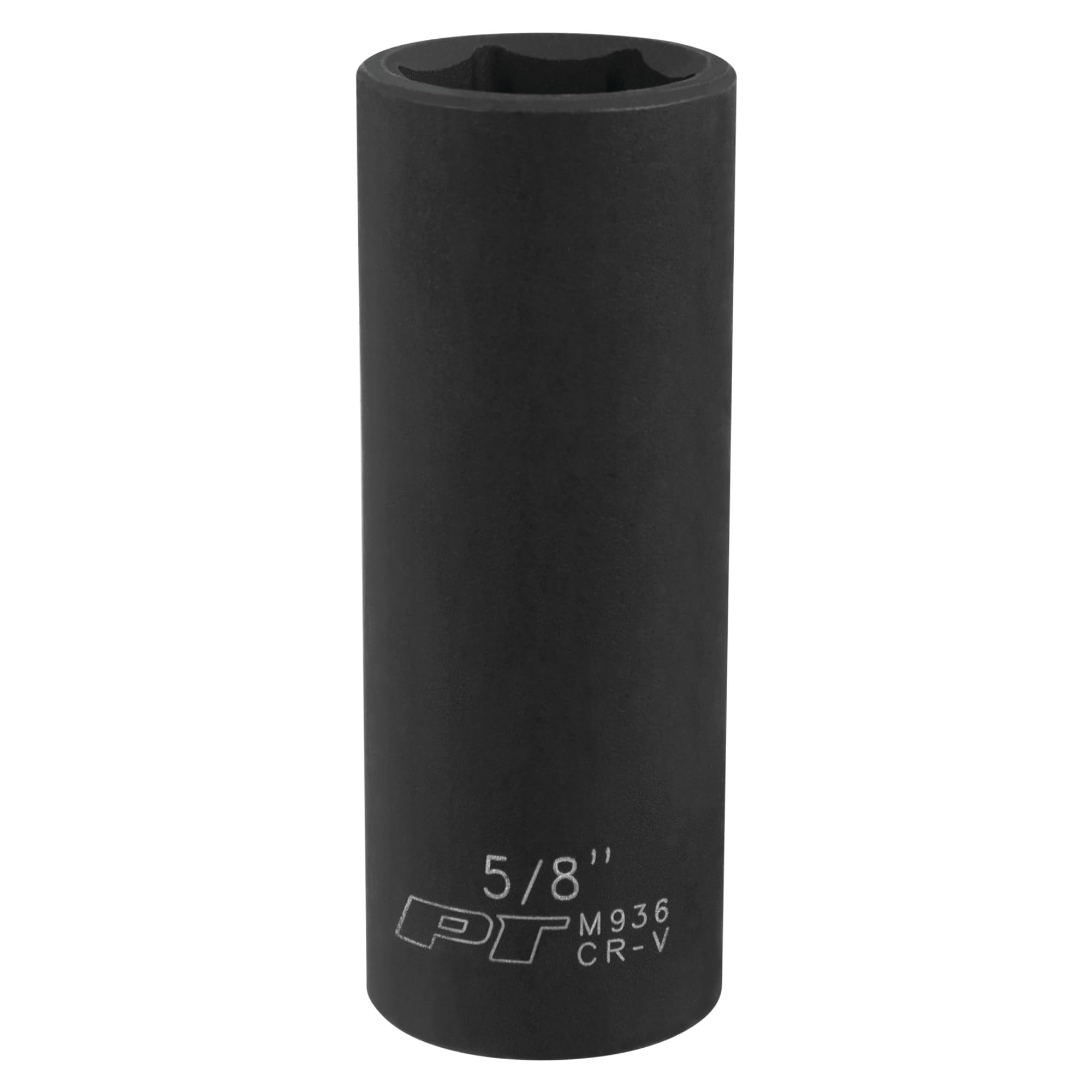 3/8-Inch Performance Tool M936 Deep Wall 5/8-Inch Impact Socket for Heavy Duty Applications - Durable and Reliable Tool for Automotive and Industrial Use
