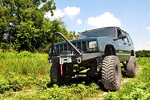 Rough Country Winch Front Bumper for 1984-2001 Jeep Cherokee XJ - 10570