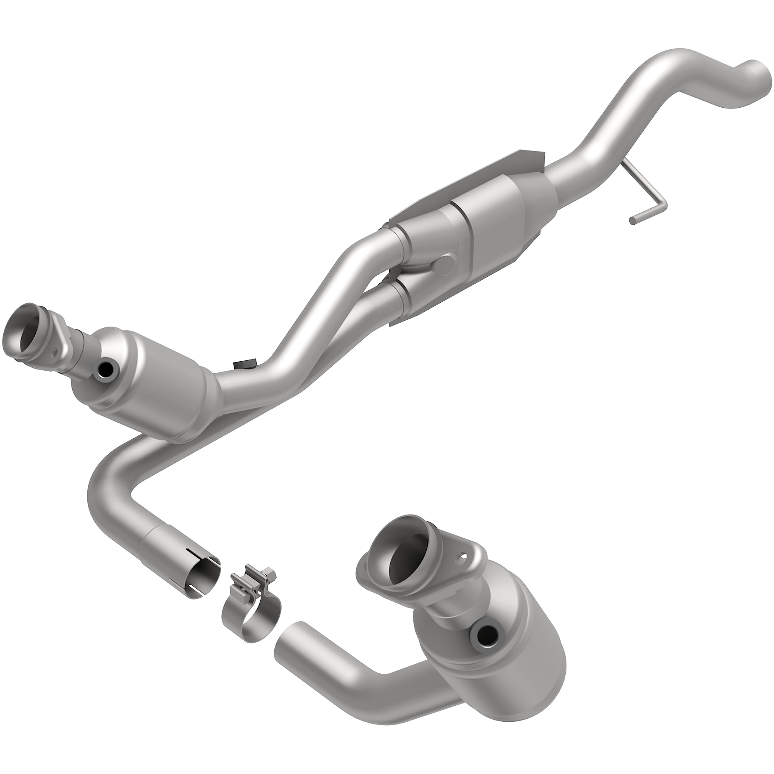 Large MagnaFlow Stainless Steel Direct Fit Catalytic Converter 49449
