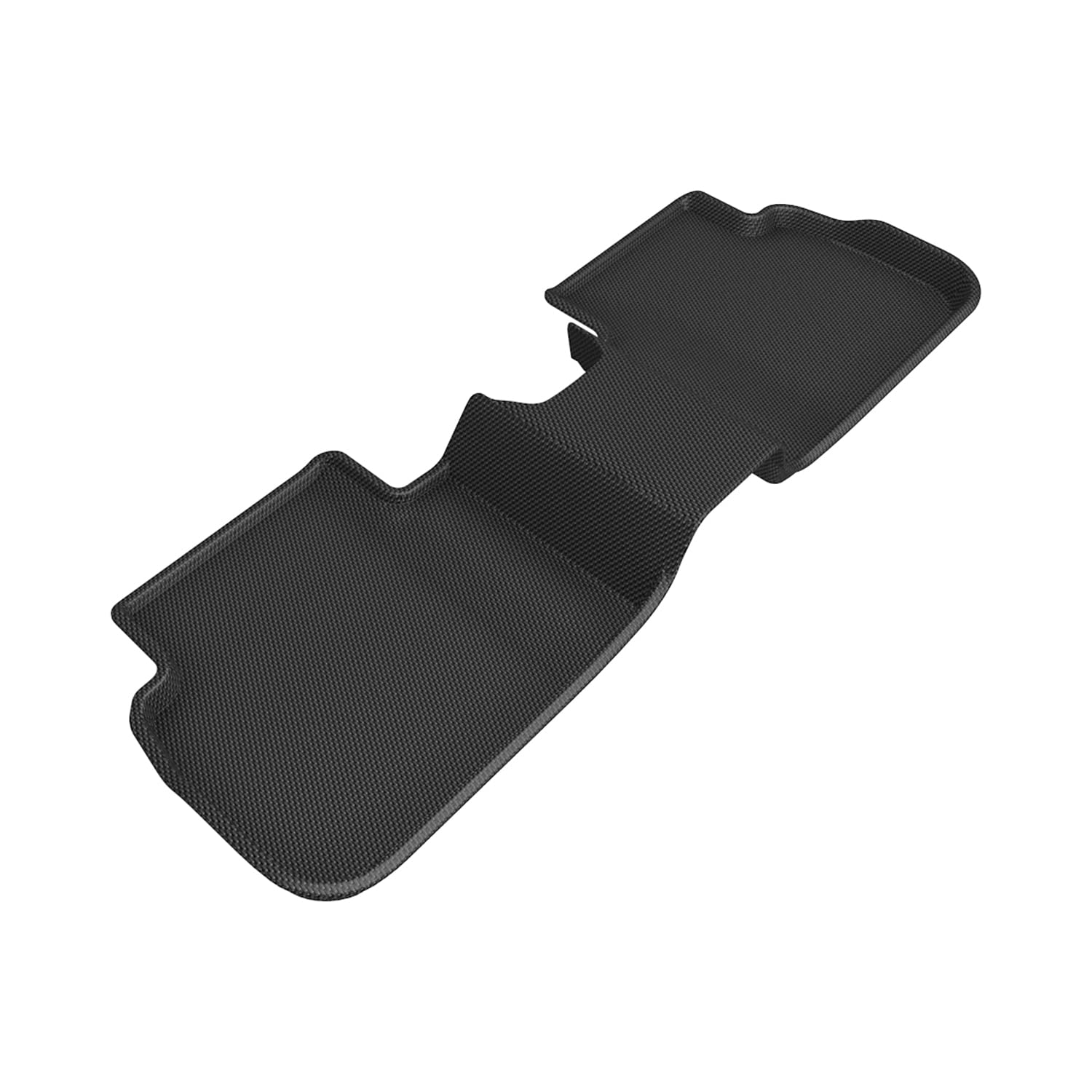 Maxpider 3D Custom Fit Kagu Floor Mat (Black) Compatible with Honda Civic 2022-2026 / Acura Integra 2023-2026 (w/Rear USB Port) - Second Row