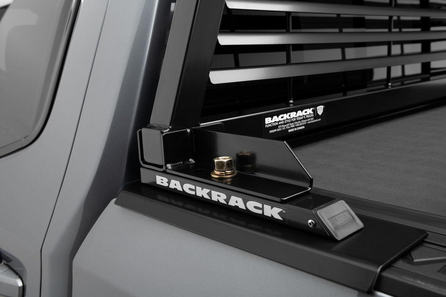 BACKRACK Hardware Kit RealTruck for use w/Low-Profile Tonneau, Black, No Drill | 40167 | Fits 2019-2025 RAM 1500