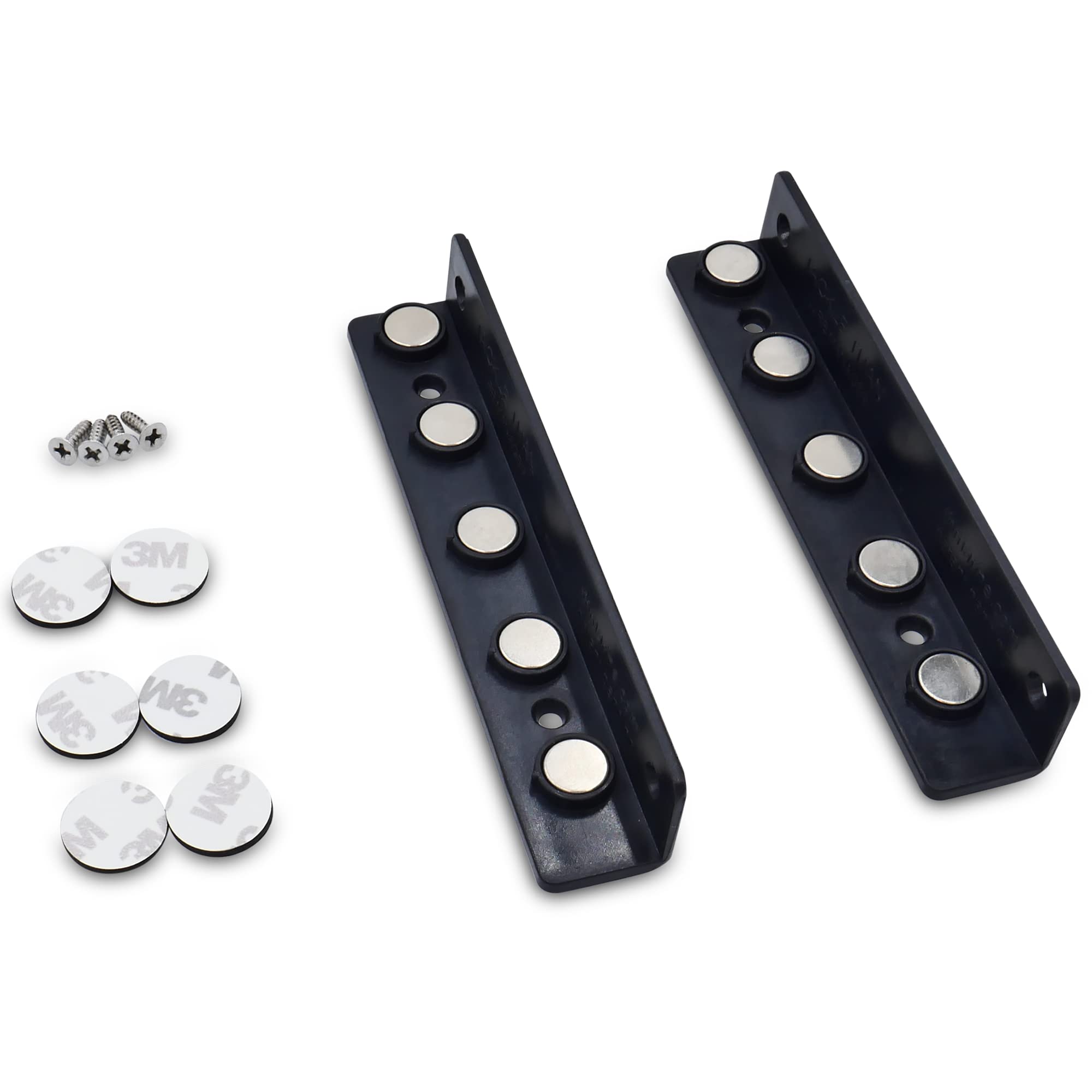 T-H Marine Magnetic Tackle Titan Fishing Lure and Bait Organizer, Black, Plastic, 2 Pack