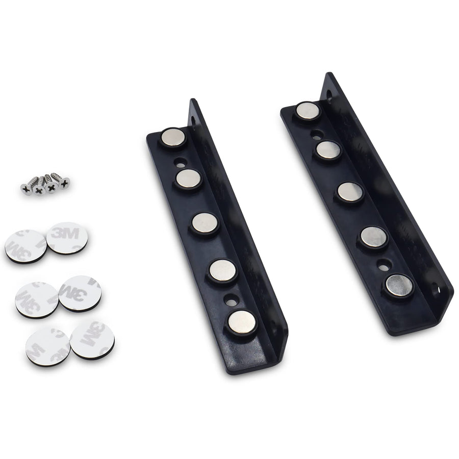 T-H Marine Magnetic Tackle Titan Fishing Lure and Bait Organizer, Black, Plastic, 2 Pack